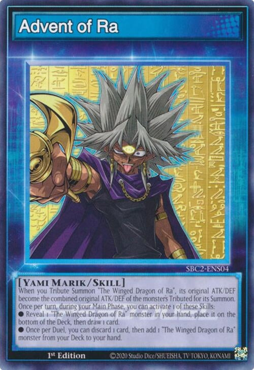 Advent of Ra (SBC2-ENS04) (1st Edition)