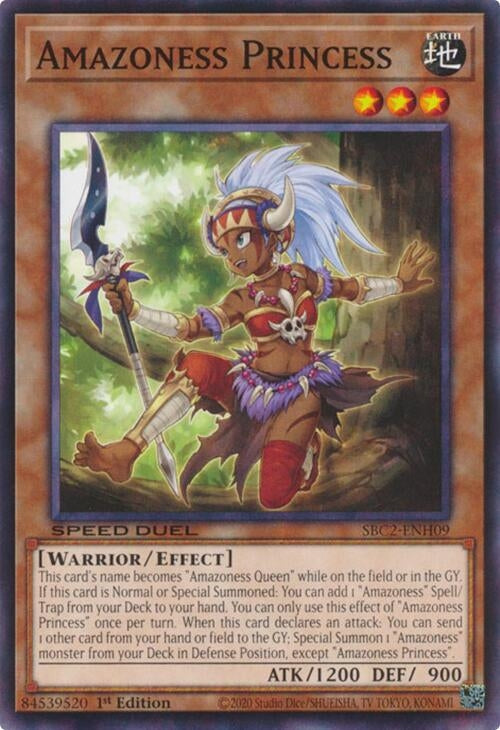 Amazoness Princess (SBC2-ENH09)  Common