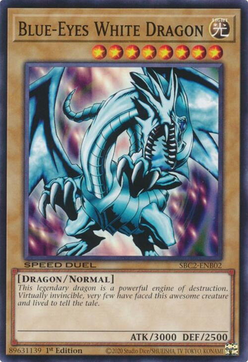 Blue-Eyes White Dragon (SBC2-ENB02)  Common