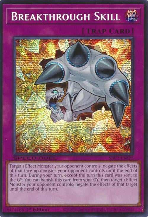 Breakthrough Skill (PSR) (SBC2-ENI25)  Prismatic Secret Rare