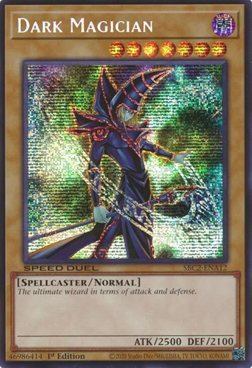 Dark Magician (PSR) (SBC2-ENA12)  Prismatic Secret Rare