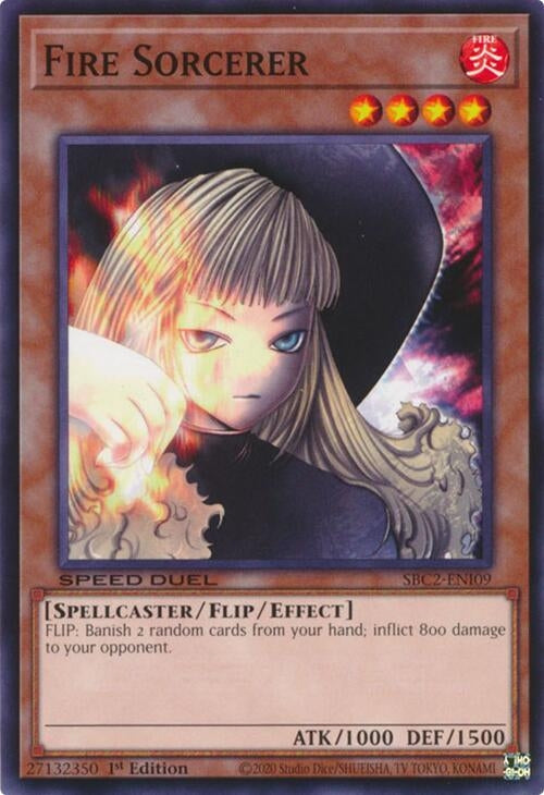 Fire Sorcerer (SBC2-ENI09)  Common