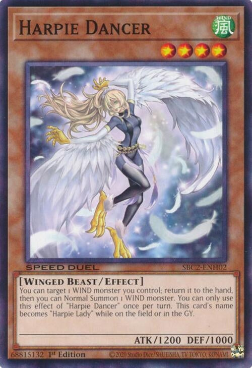 Harpie Dancer (SBC2-ENH02)  Common