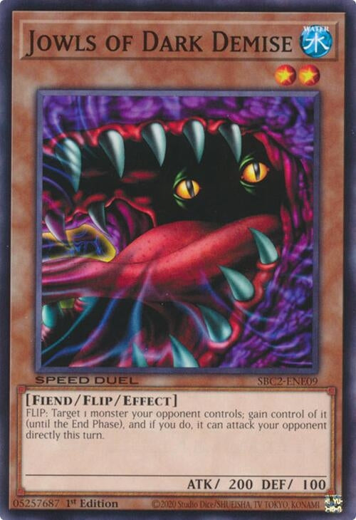 Jowls of Dark Demise (SBC2-ENE09)  Common