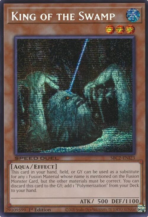 King of the Swamp (SBC2-ENI23) Prismatic Secret Rare