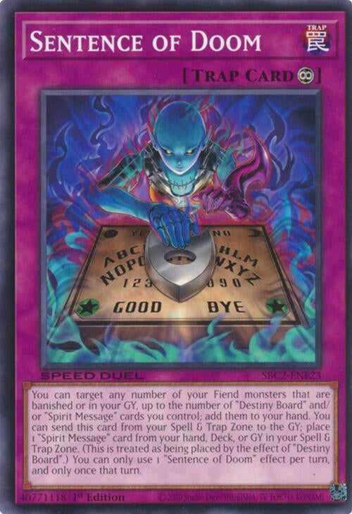 Sentence of Doom (SBC2-ENE23)  Common