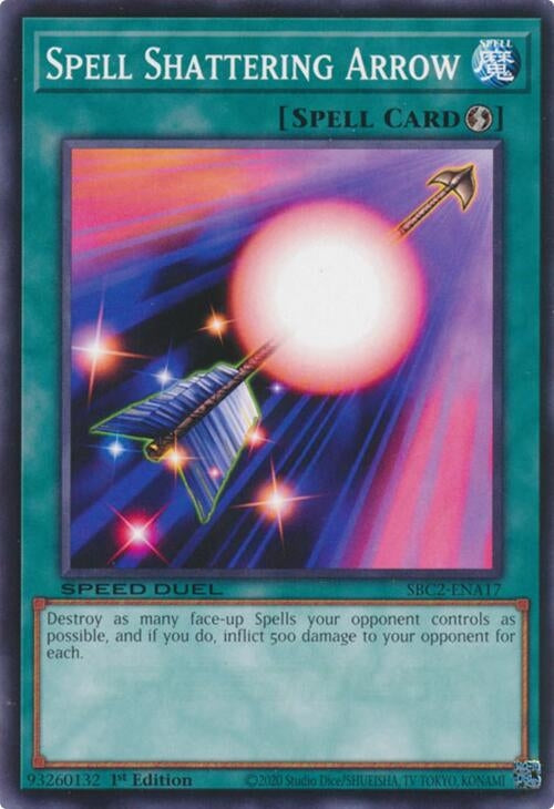 Spell Shattering Arrow (SBC2-ENA17)  Common