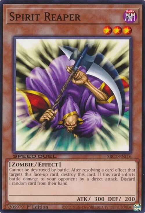 Spirit Reaper (PSR) (SBC2-ENI16)  Prismatic Secret Rare