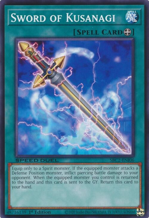 Sword of Kusanagi (SBC2-ENI06)  Common