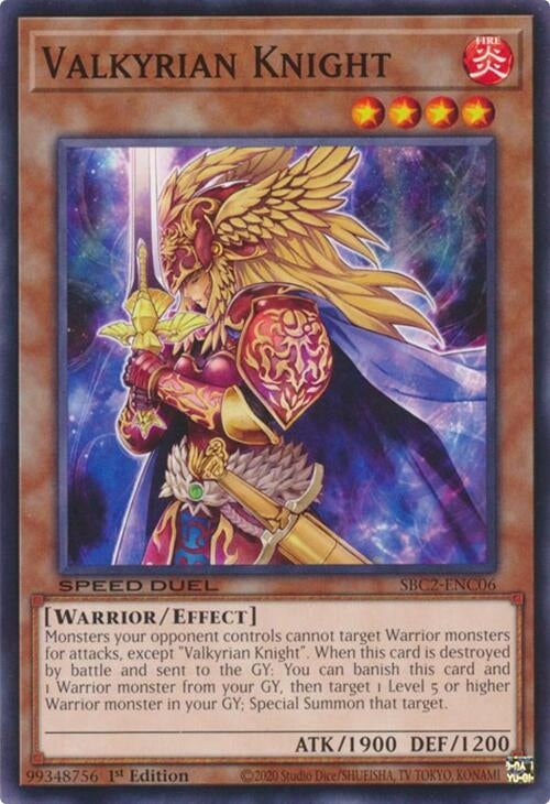 Valkyrian Knight (SBC2-ENC06)  Common