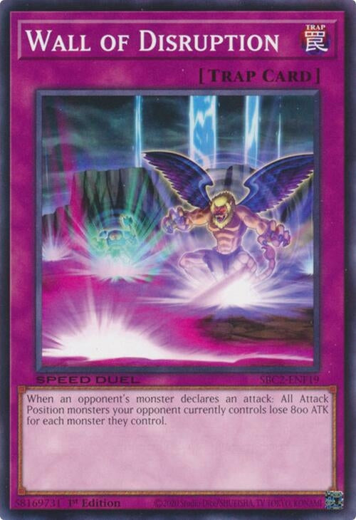 Wall of Disruption (SBC2-ENF19)  Common