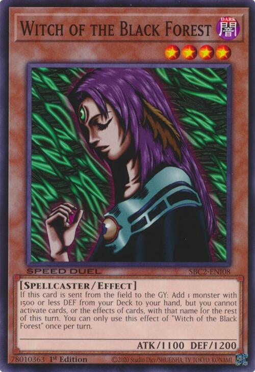 Witch of the Black Forest (SBC2-ENI08)  Common