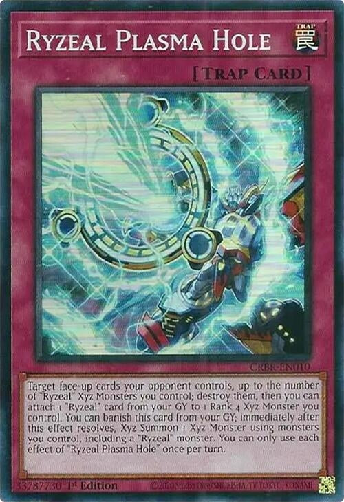 Ryzeal Plasma Hole  (CRBR-EN010)  Super Rare