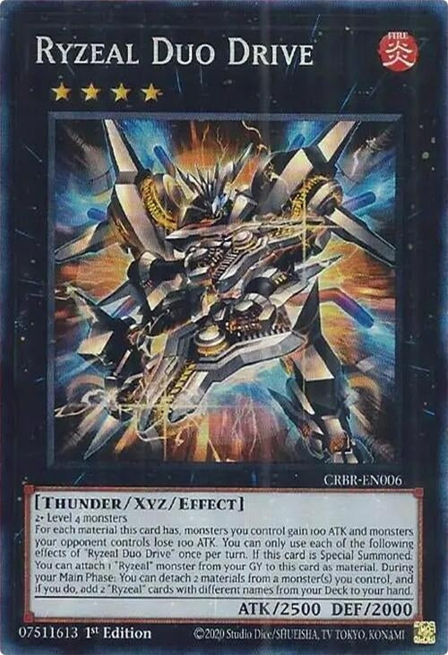 Ryzeal Duo Drive (CRBR-EN006)  Collector's Rare