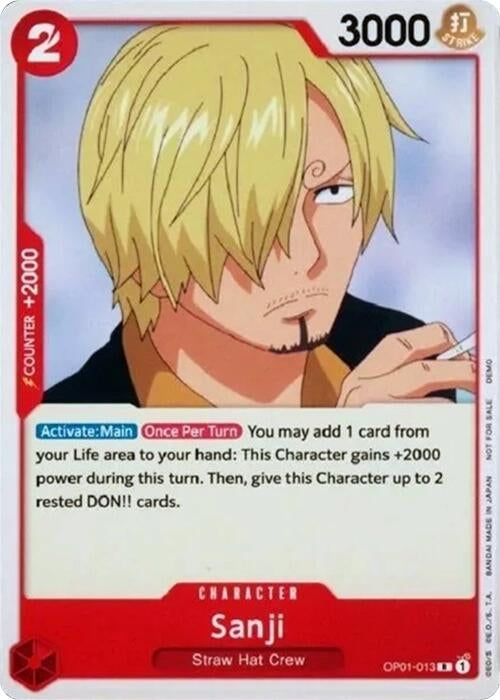(OP01-013) Sanji - Rare