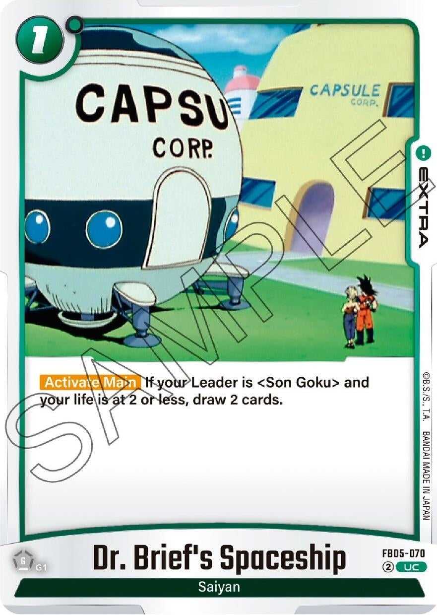 (FB05-070) Dr. Brief's Spaceship - Uncommon