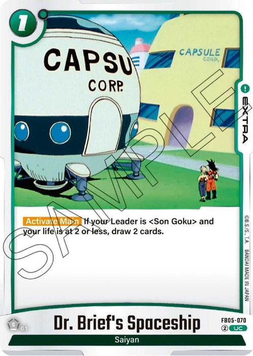 (FB05-070) Dr. Brief's Spaceship - Uncommon