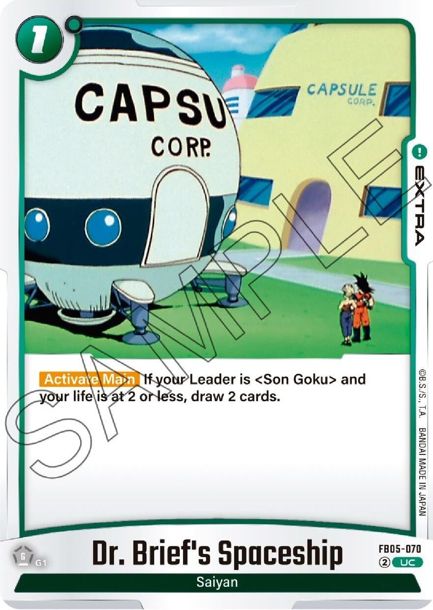 (FB05-070) Dr. Brief's Spaceship - Uncommon