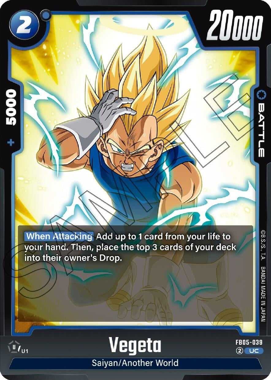 (FB05-039) Vegeta - Uncommon