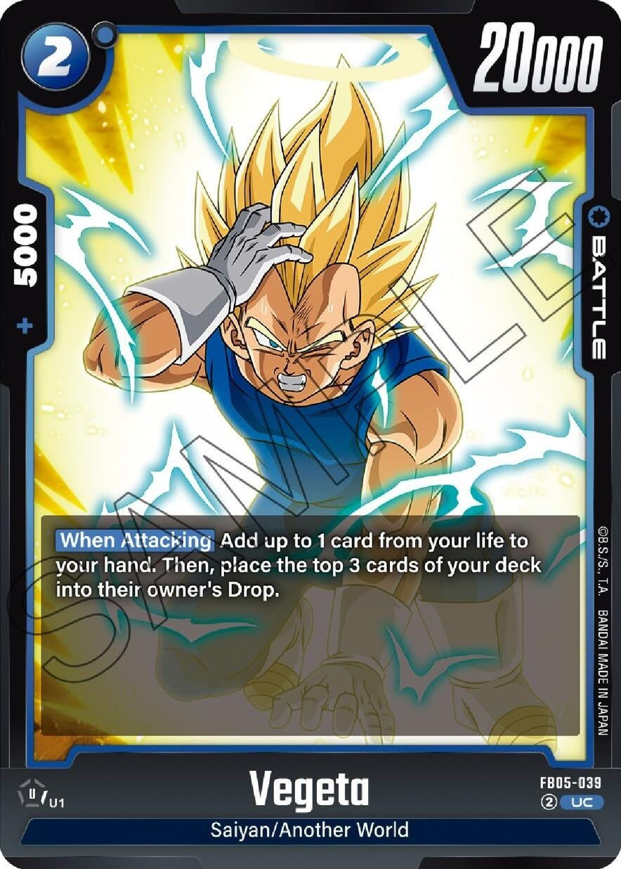 (FB05-039) Vegeta - Uncommon