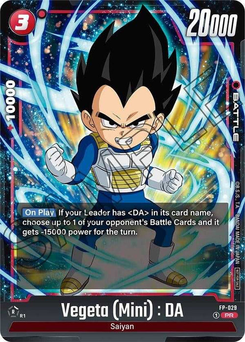 (FP-029) Vegeta (Mini) : DA - Promo