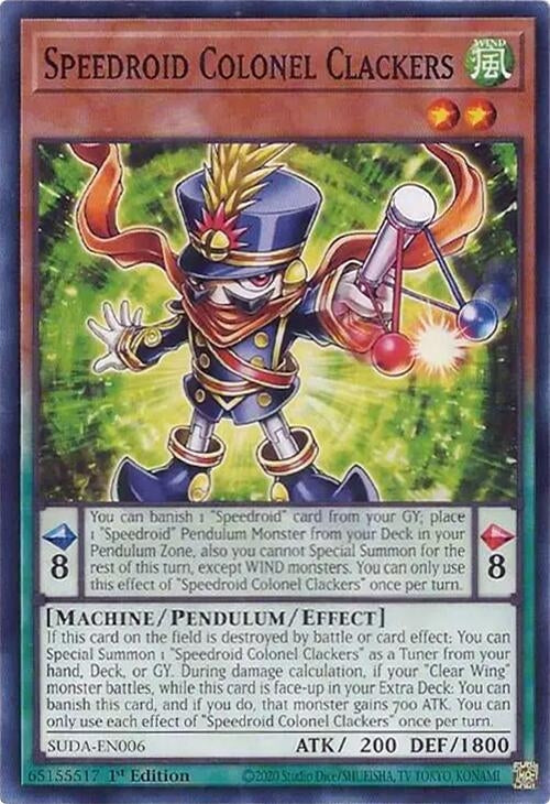 Speedroid Colonel Clackers (SUDA-EN006)  Common