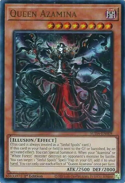 Queen Azamina (SUDA-EN009)  Ultra Rare