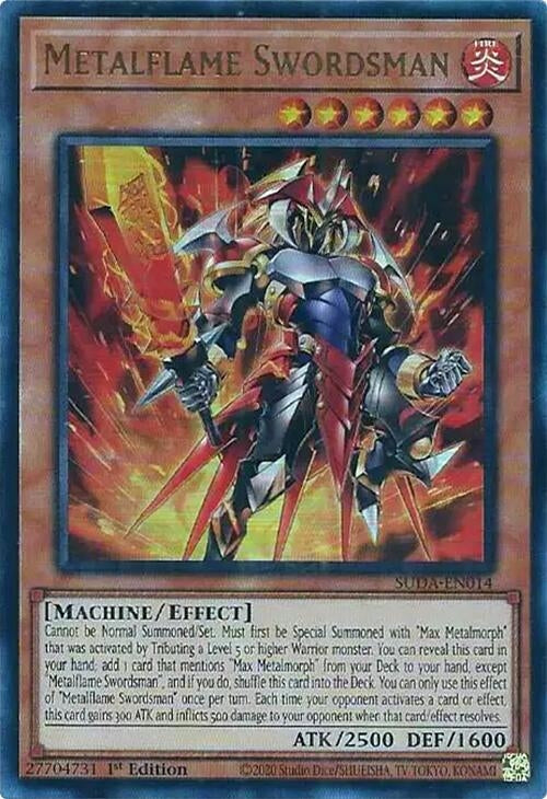 Metalflame Swordsman (SUDA-EN014)  Ultra Rare