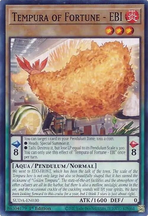 Tempura of Fortune - EBI (SUDA-EN030)  Common
