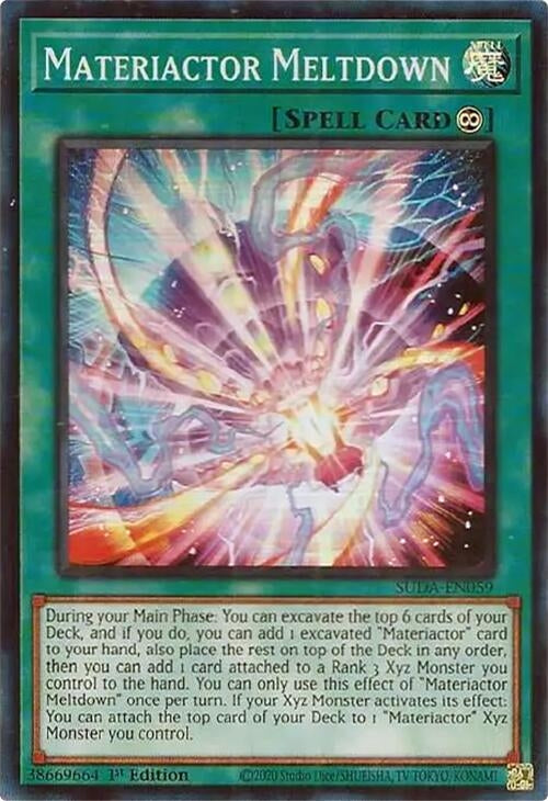 Materiactor Meltdown (SUDA-EN059)  Super Rare