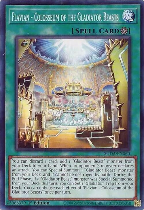 Flavian - Colosseum of the Gladiator Beasts (SUDA-EN060)  Common