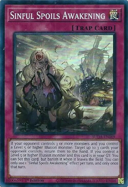 Sinful Spoils Awakening (SUDA-EN069)  Super Rare