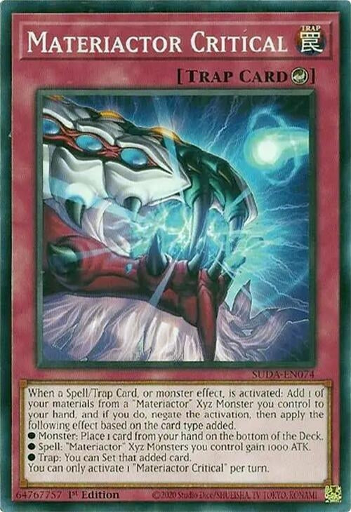 Materiactor Critical (SUDA-EN074)