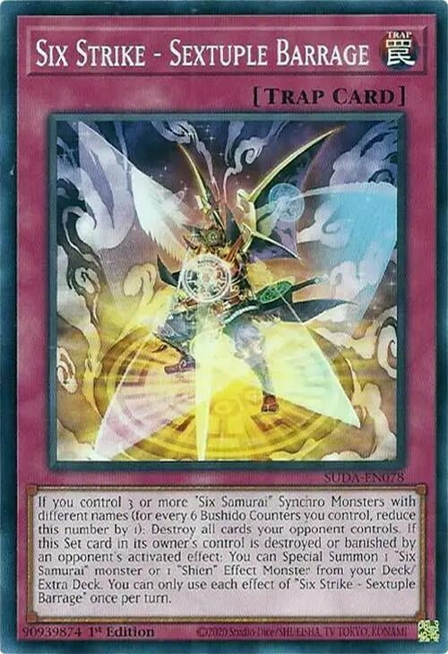 Six Strike - Sextuple Barrage (SUDA-EN078)  Common