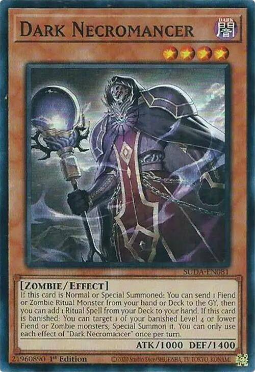 Dark Necromancer (SUDA-EN081)  Super Rare
