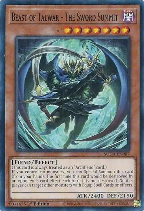 Beast of Talwar - The Sword Summit (SUDA-EN087)  Common