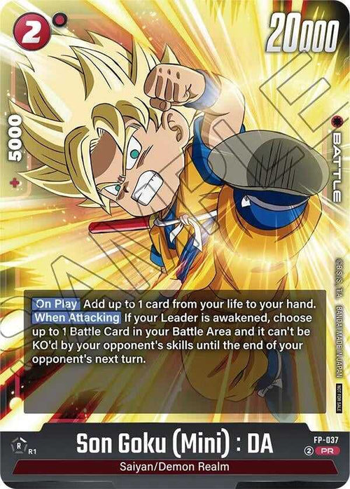 (FP-037) Son Goku (Mini) : DA - Promo
