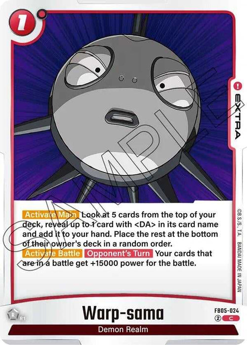 (FB05-024) Warp-sama - Common