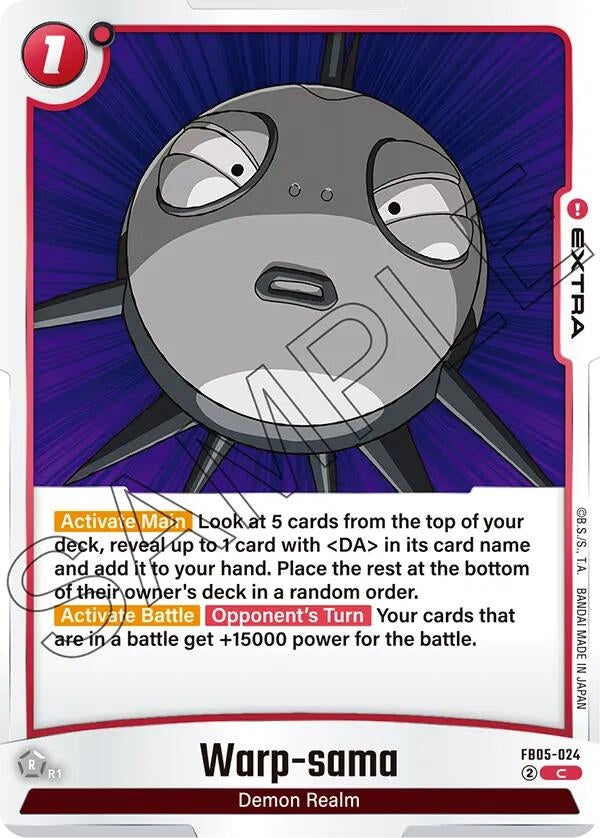 (FB05-024) Warp-sama - Common