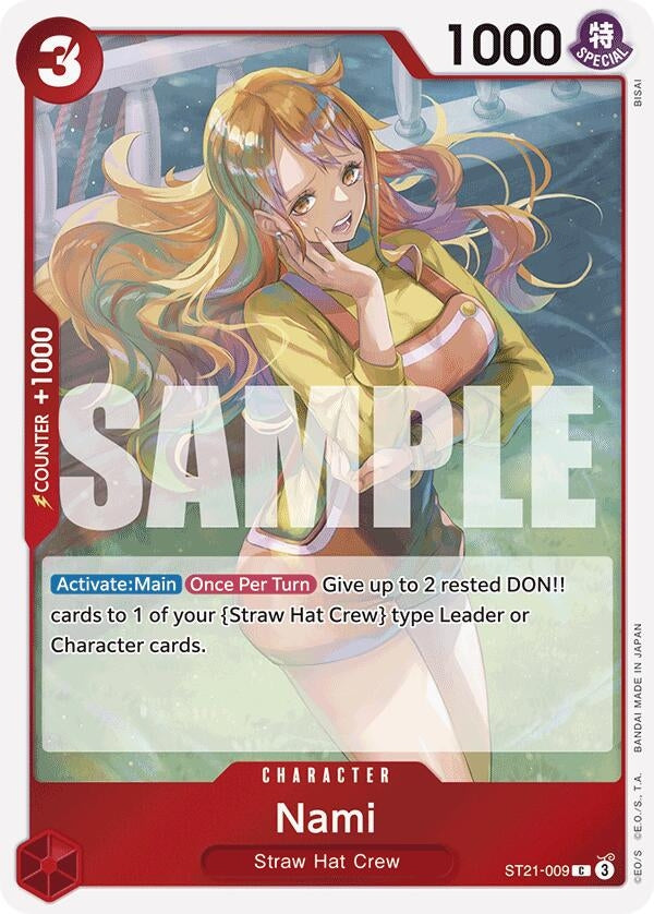 Nami (ST21-009) (Foil) Common