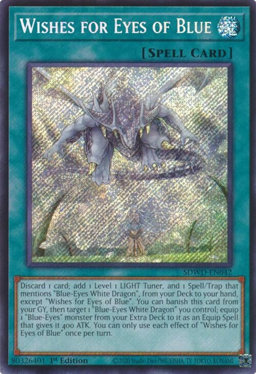 Wishes for Eyes of Blue  (SDWD-EN042)  Secret Rare