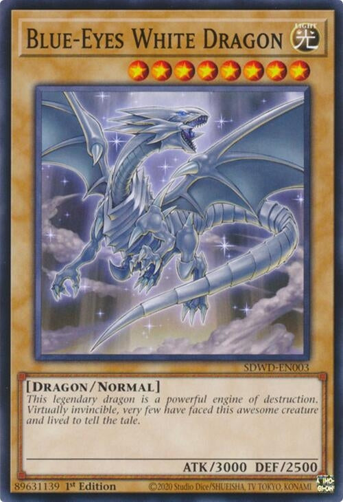 Blue-Eyes White Dragon (SDWD-EN003) (SDWD-EN003)  Common