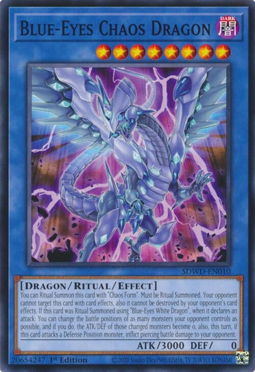 Blue-Eyes Chaos Dragon (SDWD-EN010)  Common
