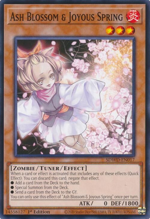 Ash Blossom & Joyous Spring (SDWD-EN017)  Common
