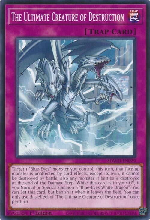 The Ultimate Creature of Destruction (SDWD-EN029)  Common
