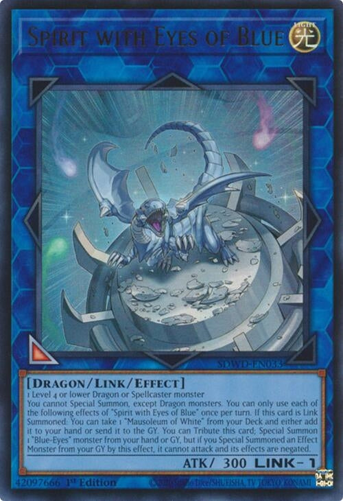 Spirit with Eyes of Blue (SDWD-EN033)  Ultra Rare