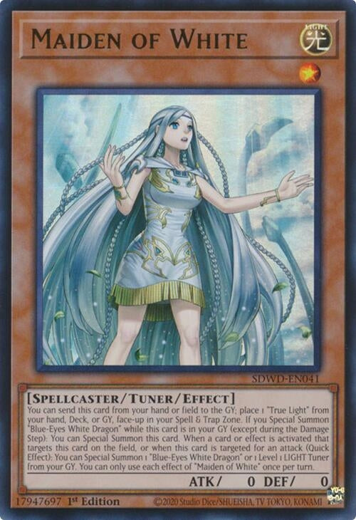 Maiden of White (SDWD-EN041)  Ultra Rare