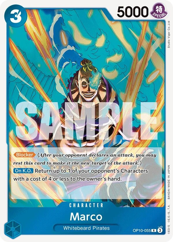 Marco (OP10-055) (Foil) Rare
