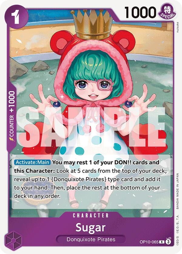Sugar (065) (OP10-065) (Foil) Rare