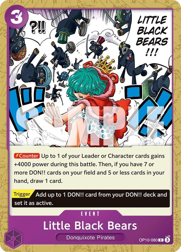 Little Black Bears (OP10-080) Common
